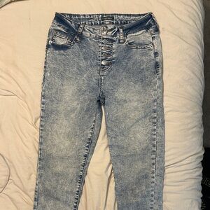 Wild Fable High Rise Acid Wash Jeans